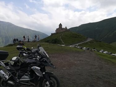 Transport motocykli do Gruzji